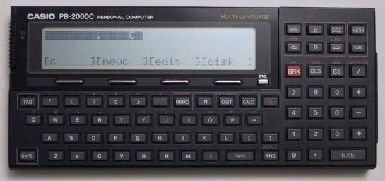 zdjęcie kalkulatora Casio PB-2000C